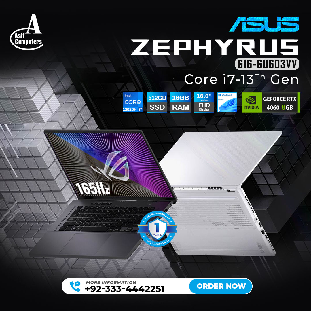 Asif Computers - ASUS ROG Zephyrus G16 (2023): A Gaming...