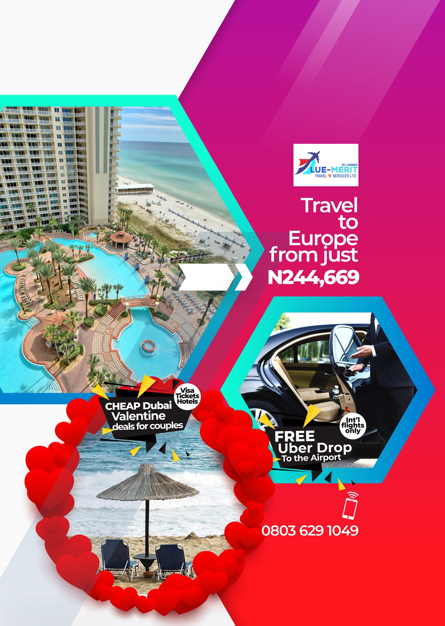 Blue-Merit Travel N Services Ltd. - •Book your flight with us to any ...