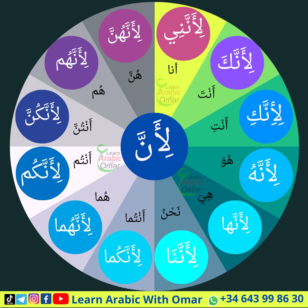 How to use لِأَنَّ that Means... - Learn Arabic with Omar