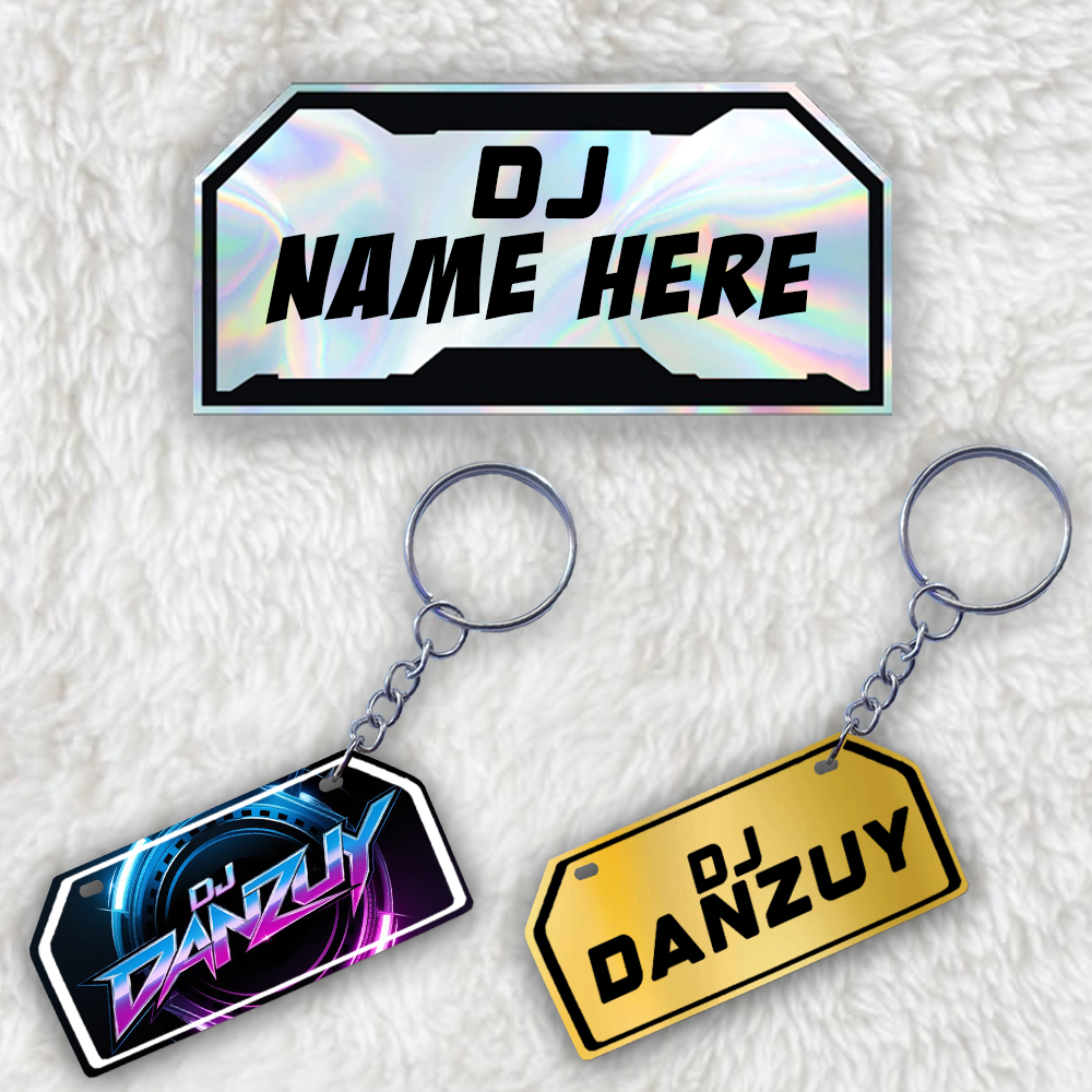 Danzuy Remix - Mini Dj Name Plate Keychain Keyholder |... | Facebook