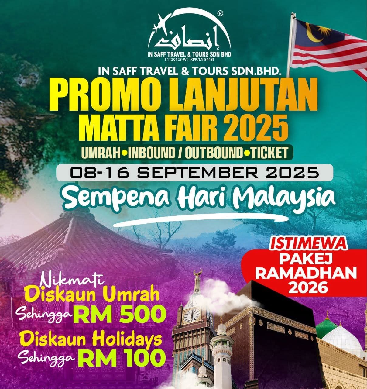 In - PROMO LANJUTAN MATTA FAIR 2025 📅 8 – 16 September 2025 🇲🇾 Sempena ...