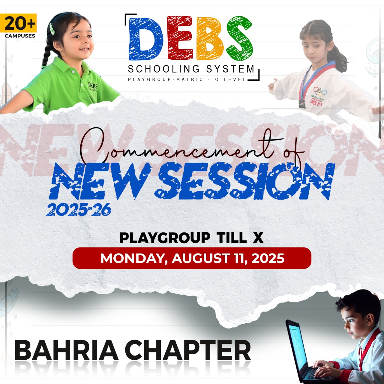 DEBS - Get ready for a season of discovery at 𝐃𝐞𝐛𝐬 𝐒𝐜𝐡𝐨𝐨𝐥, Our 𝐒𝐞𝐬𝐬𝐢𝐨𝐧 ...