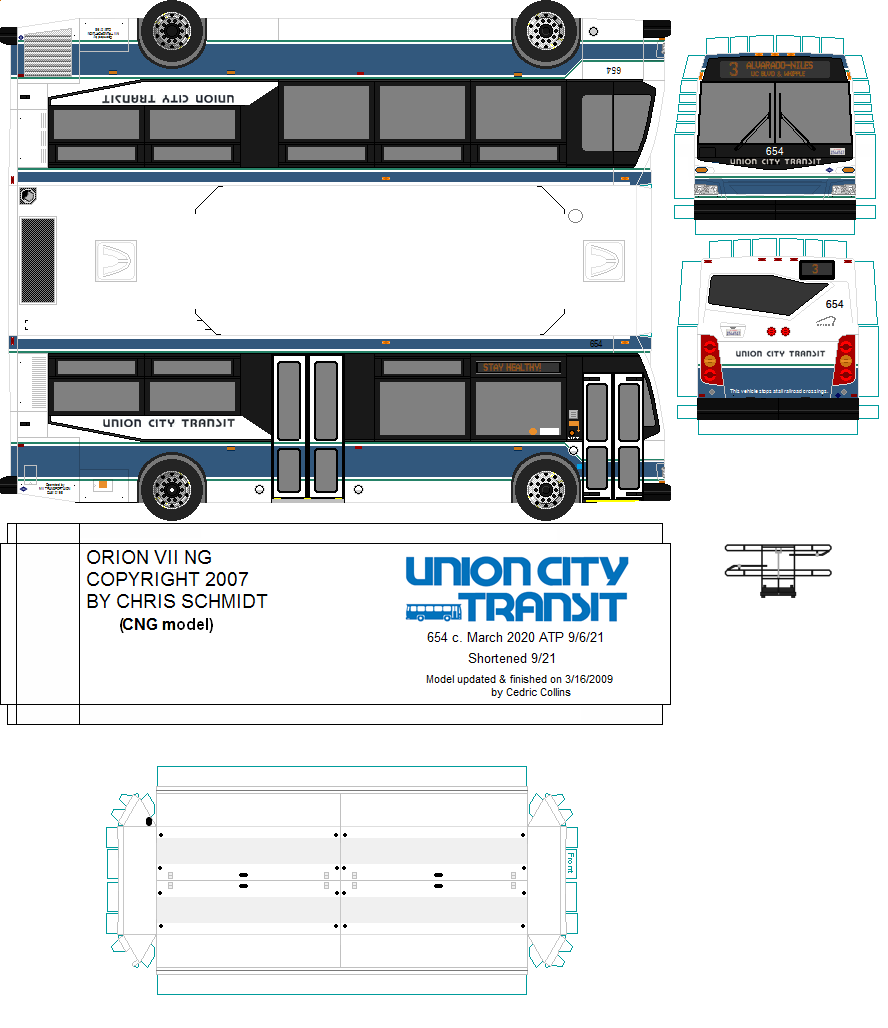 Printable Paper transit - some... - Bay Area Scale Models