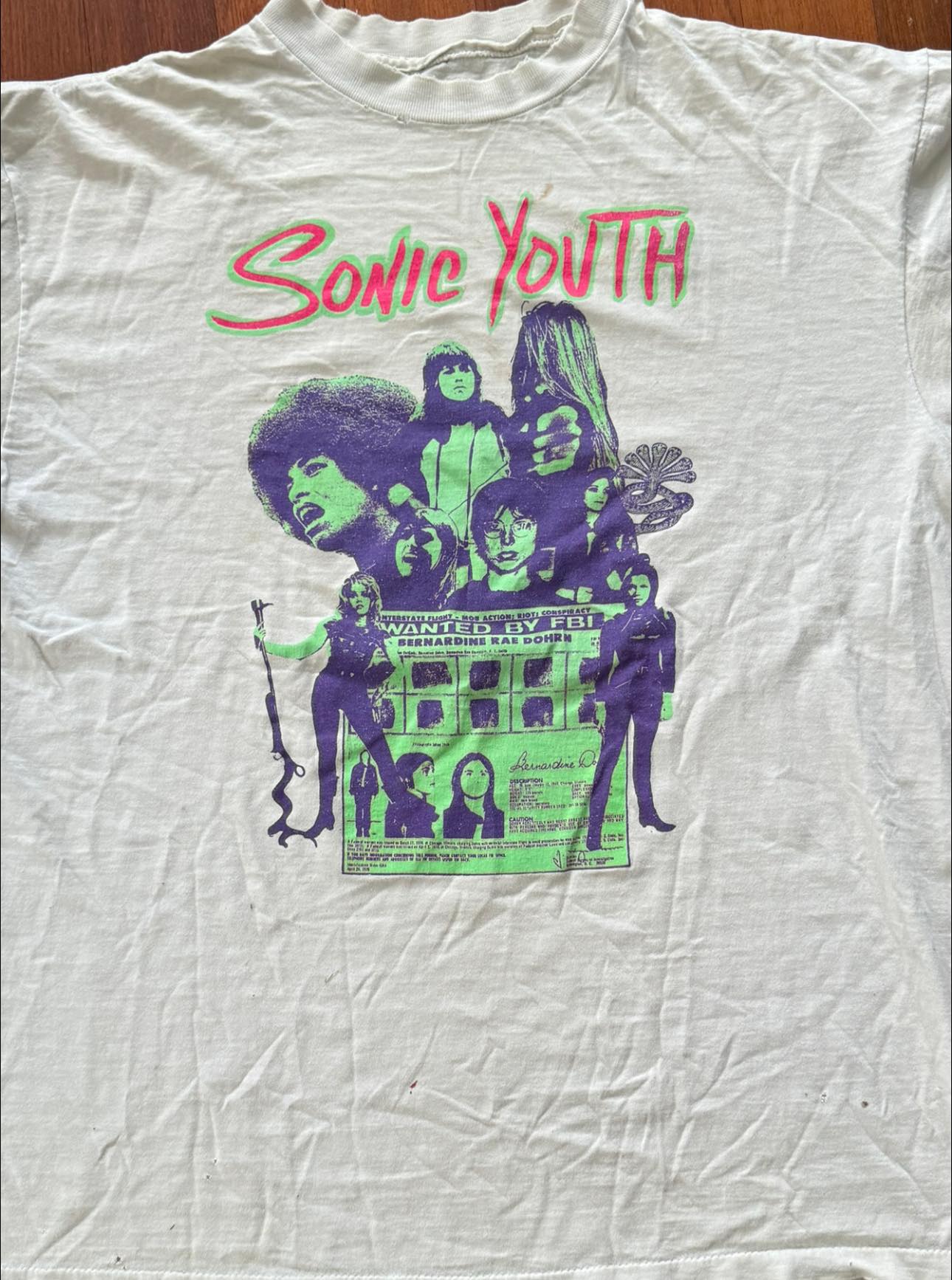 Sharing my 90s Sonic Youth Kool Thing shirt