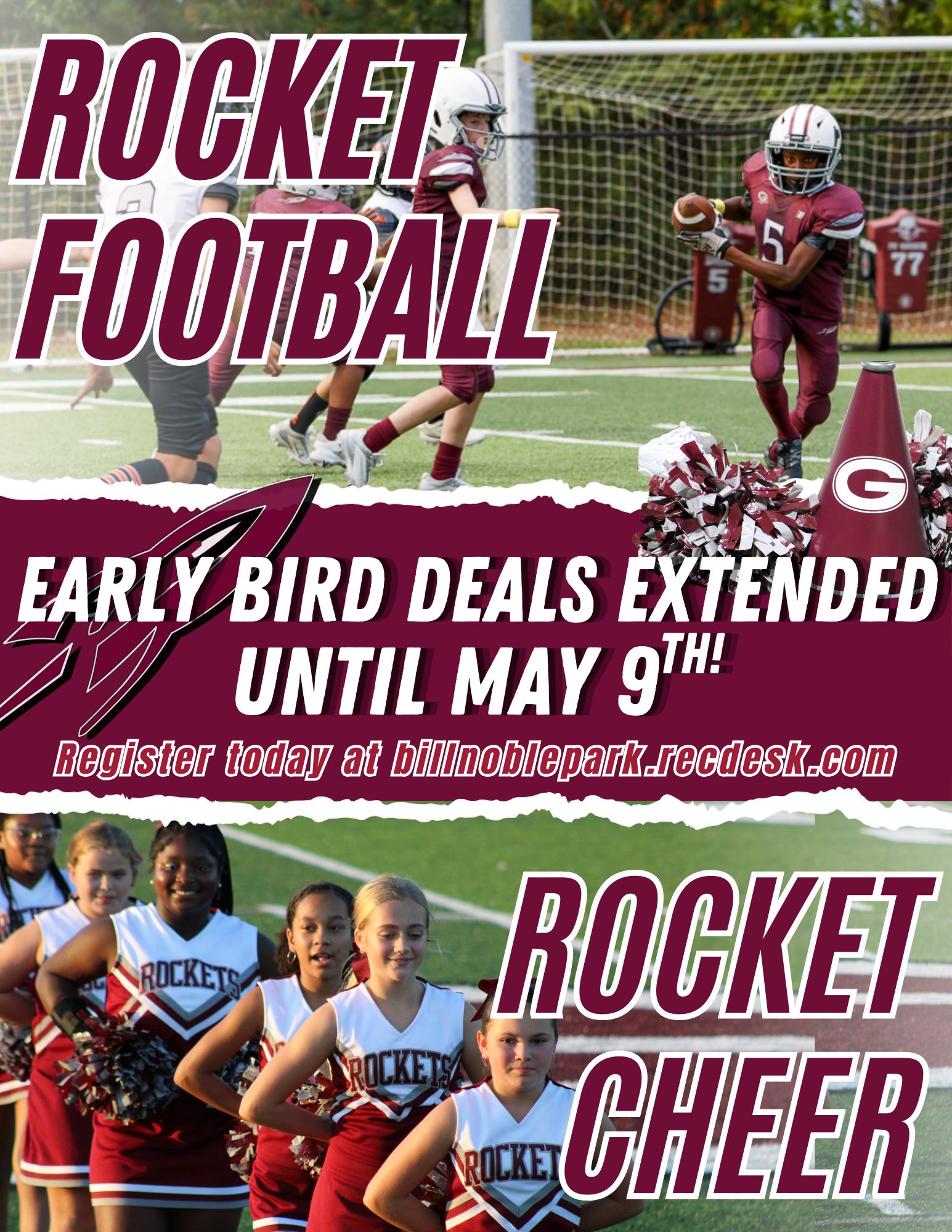 Rocket Youth Football & Cheer | Gardendale AL