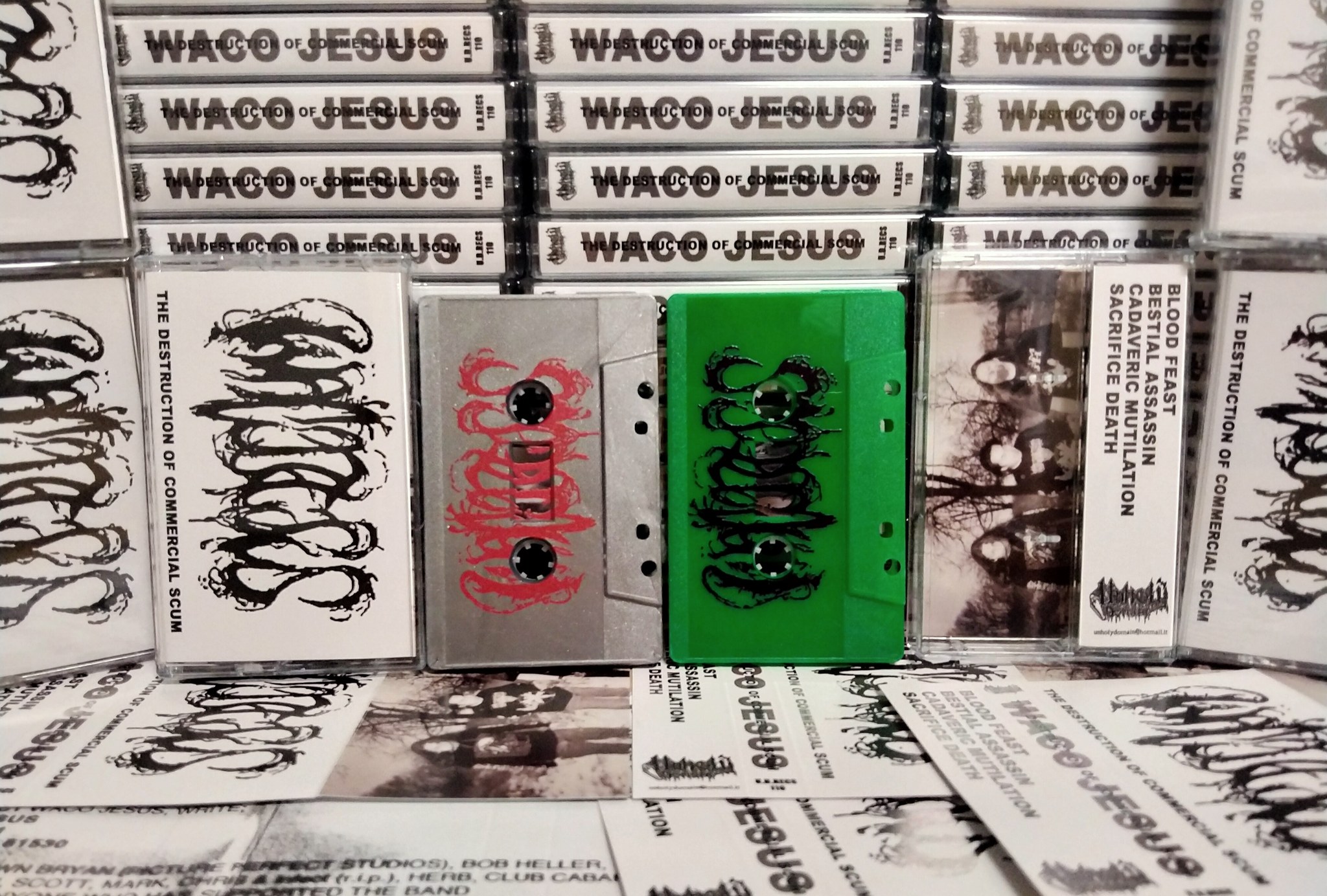 out now WACO JESUS - Sex,Drugs & Death Metal 12´ Vinyl LP www
