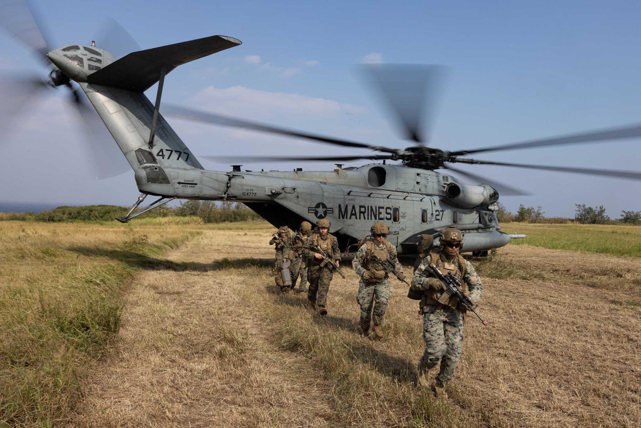 Helicopter Raid ? ? Camp Schwab, Okinawa, Japan (June 27, 2024 