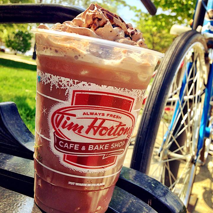 Tim - Go for a ride and stop for a cool down with a #TimsFroHoCho ...