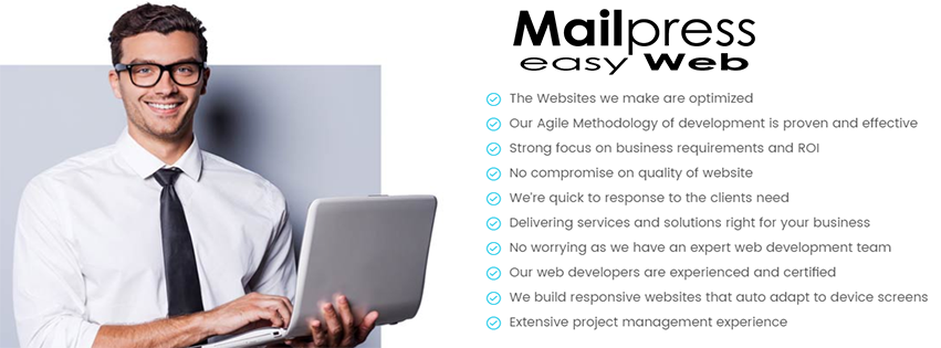 Mailpress- Easy Web Design & Development | Edmonton AB