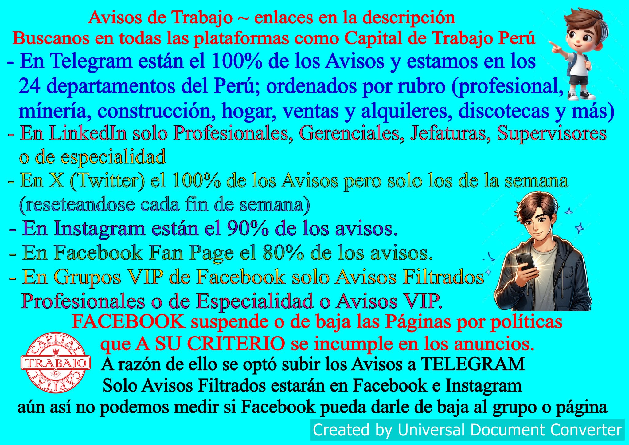 Diario El Pueblo - Avisos de Trabajo Arequipa (Página 4) | Facebook