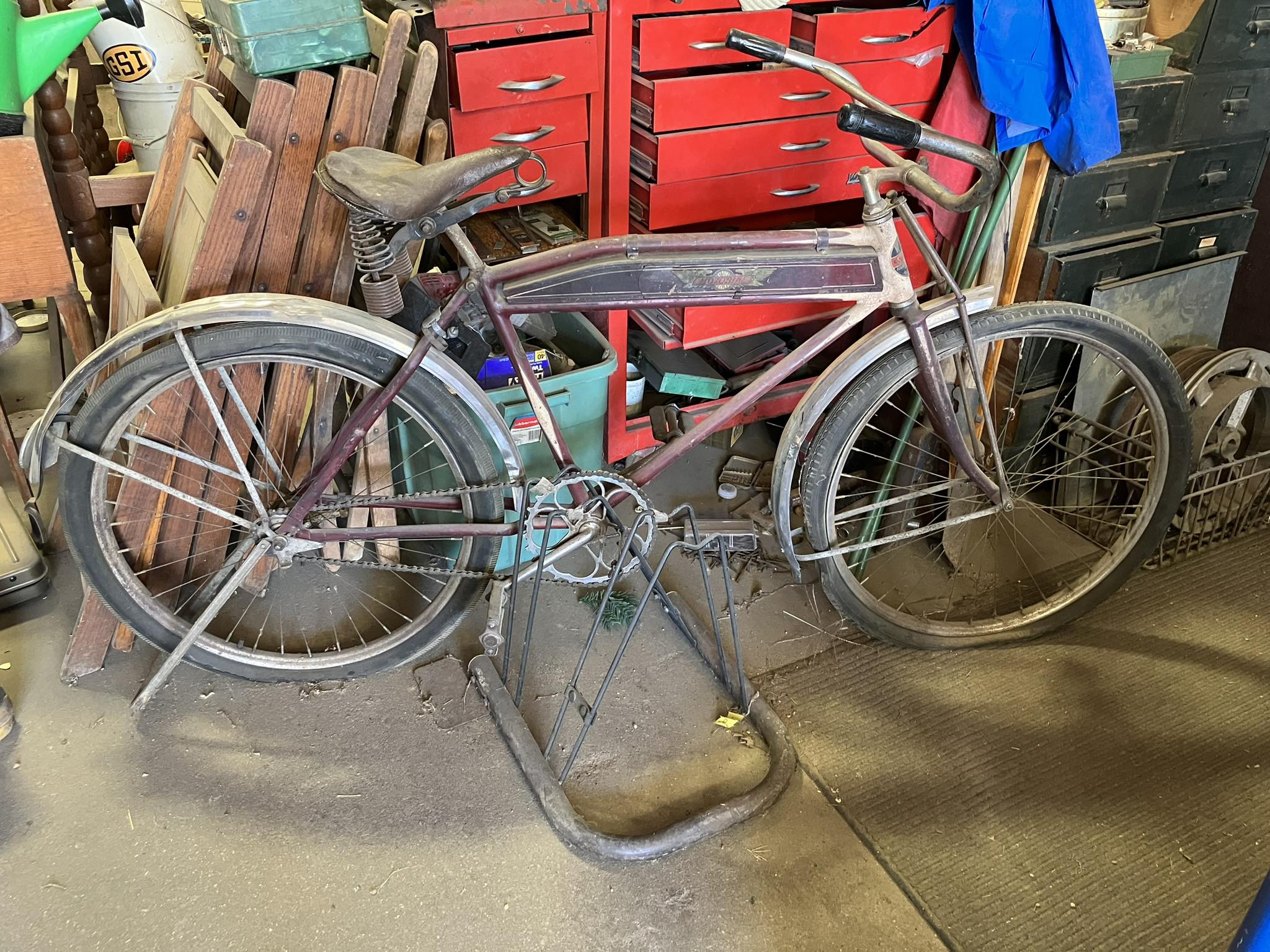 LuxLow 26 X 2.125 Brown Clay Cream Whitewall Tires - Vintage Prewar Schwinn Bike