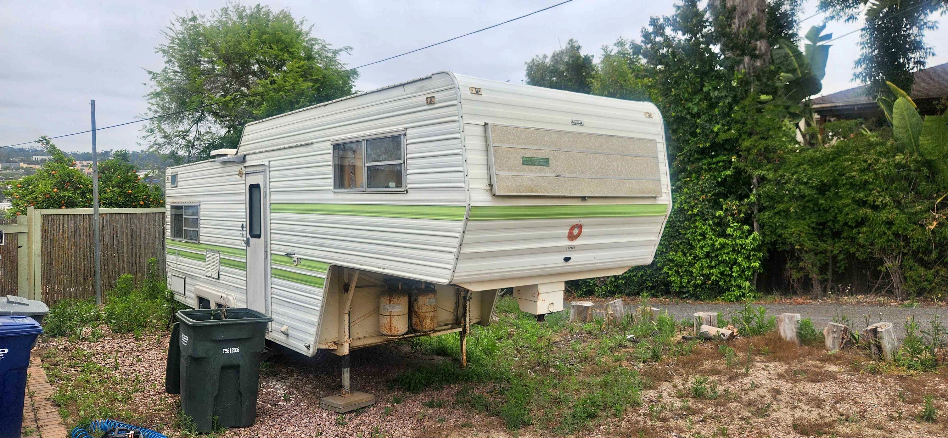 1977 Western Rv 28' 5th Wheel Camper Trailer