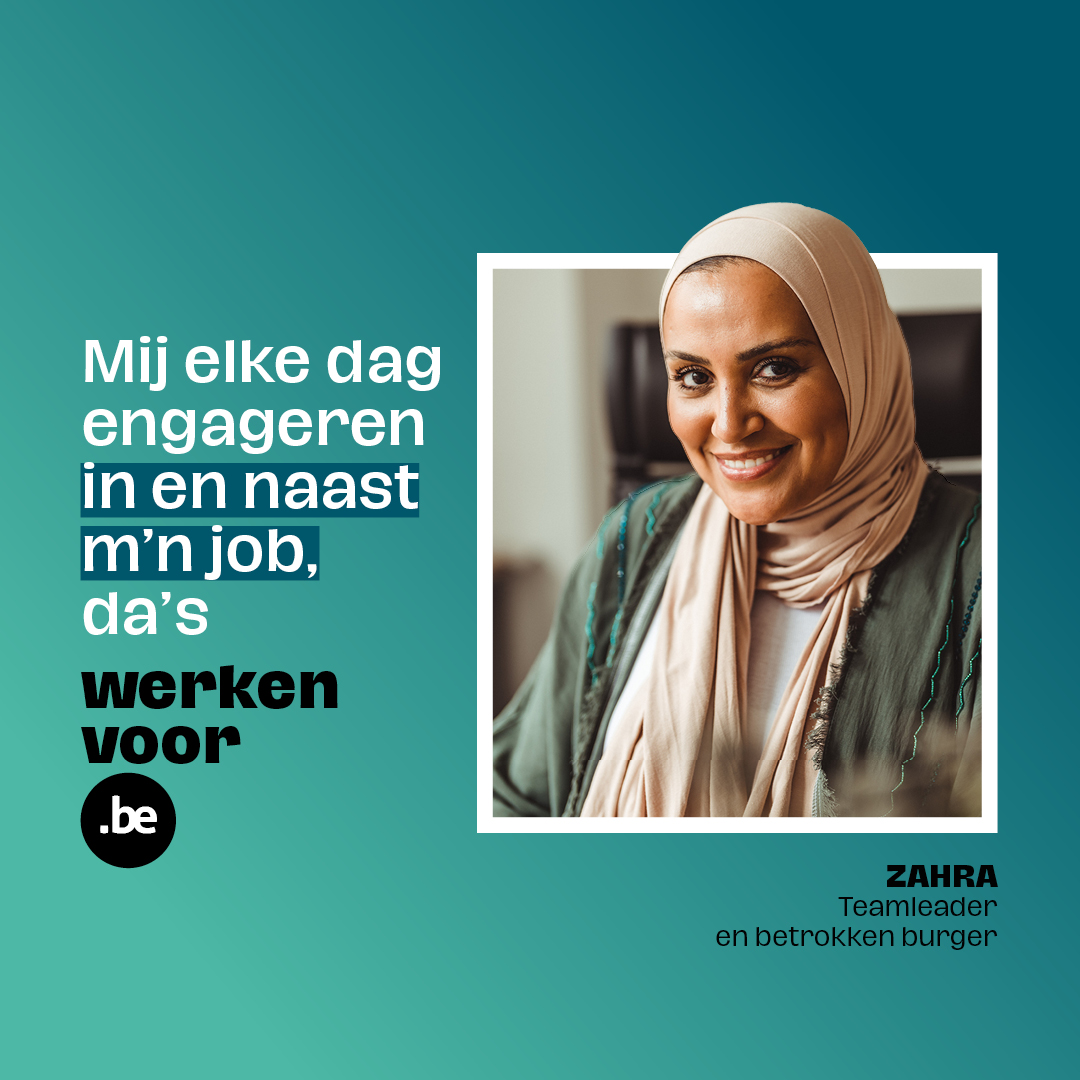 RVA ONEM - 🤩 Onze enthousiaste collega Zahra schittert in... | Facebook