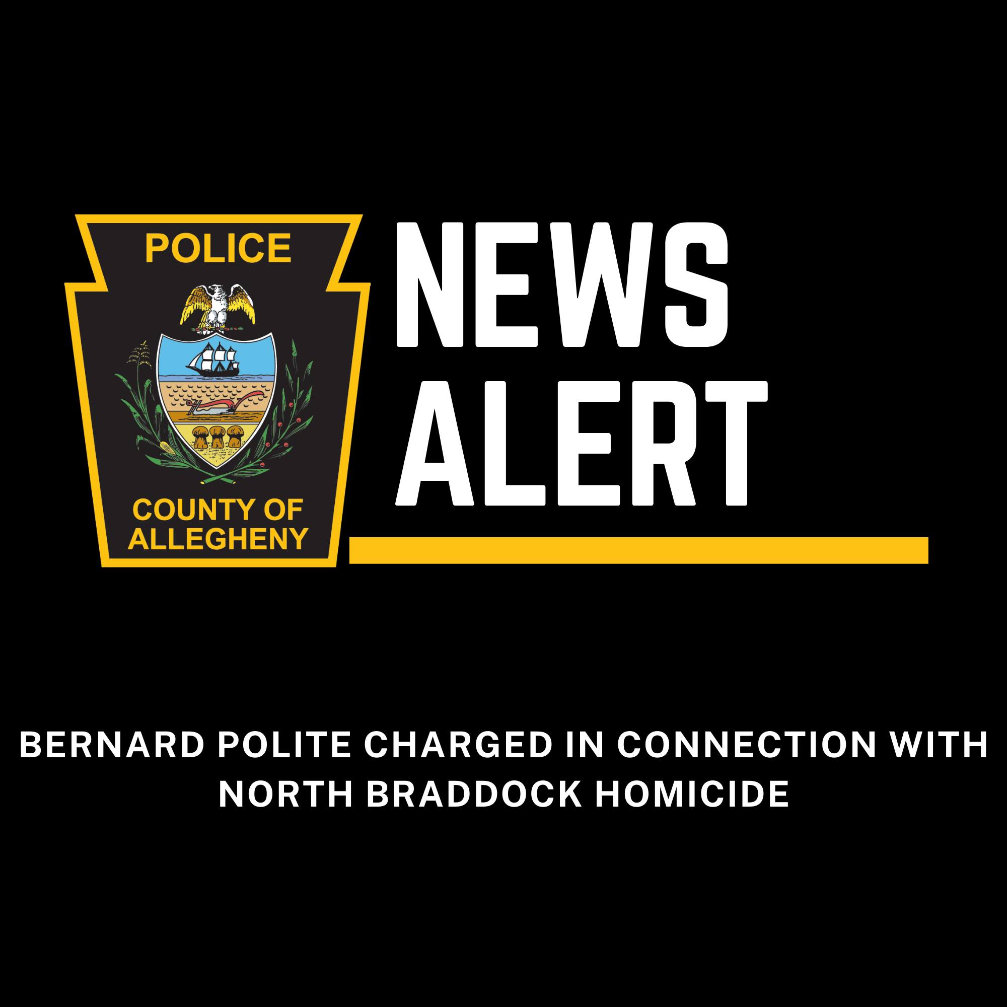 County Police have charged Bernard Junior Polite in connection 