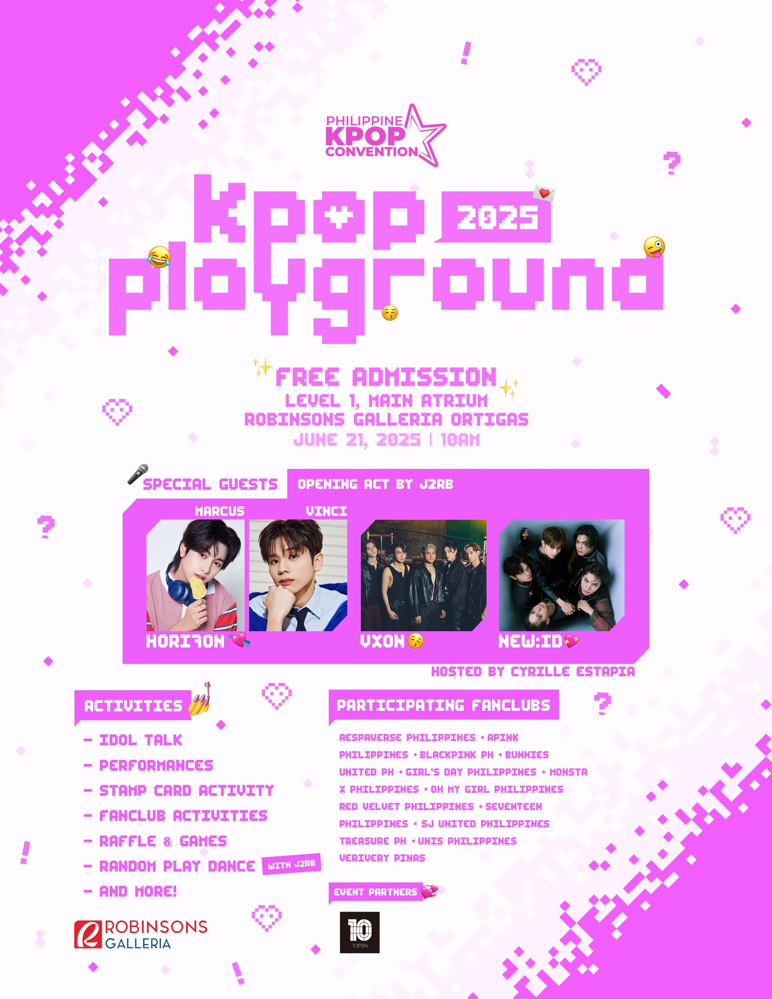 Oppa - Kpop Playground 2025 🫶 🗓 June 21, 2025 📍Robinsons Galleria ...
