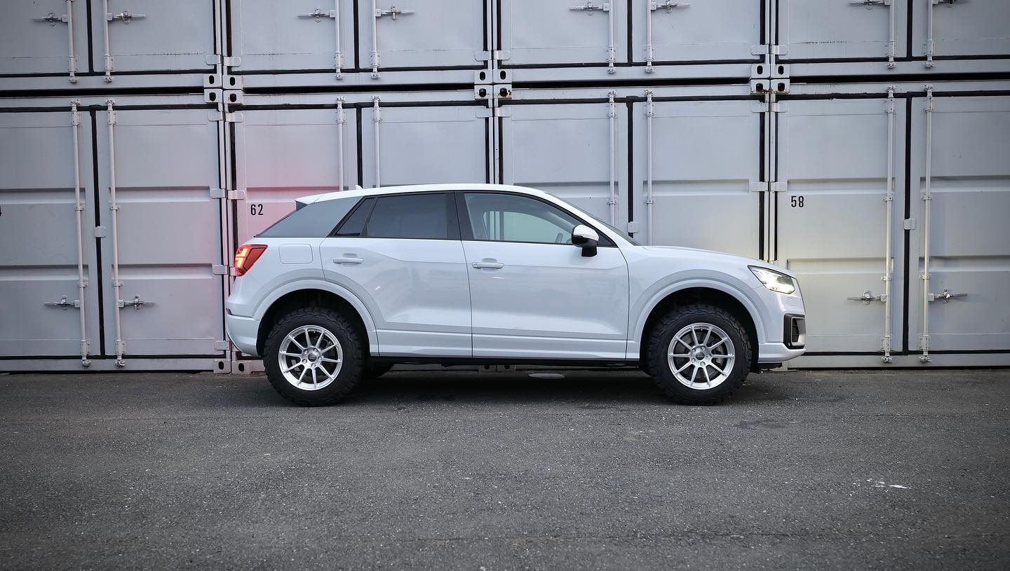 ALL - Lift Up Spring for Audi Q2！ スプリングのみで約30mmリフトアップが可能となります。 乗り心地が悪化 ...
