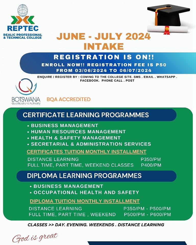 Realic Professional and Technical College | Gaborone