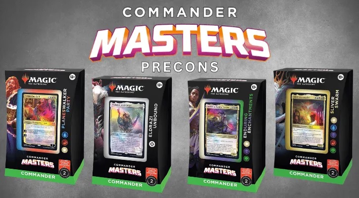 mtg commander masters precons Magic The Gathering Commander Deck 10 double commander precons mtg The Best