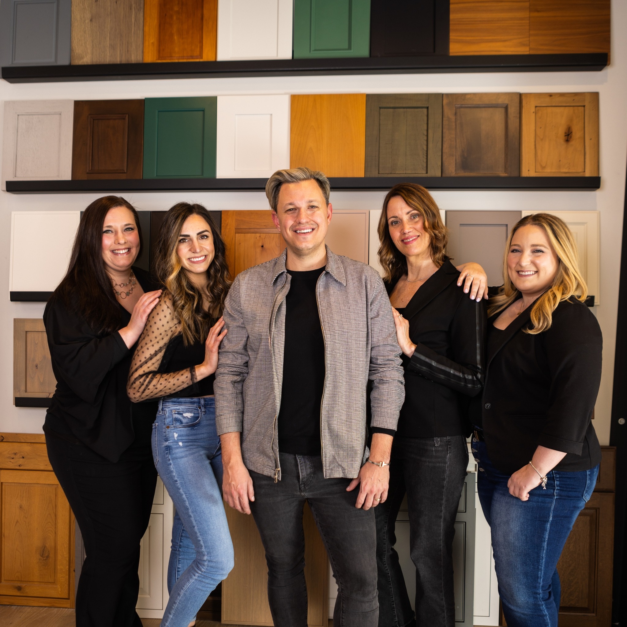 Our team is as lively as our cabinet... - Haus Studio Designs