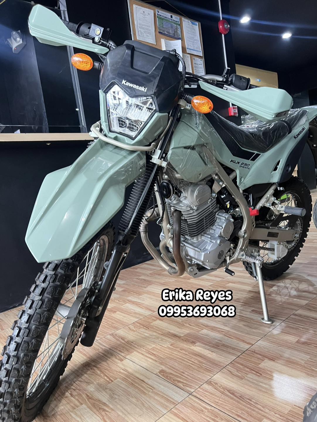 🌄 Conquer Trails with the KLX 230 Sherpa! Now just ₱236,300