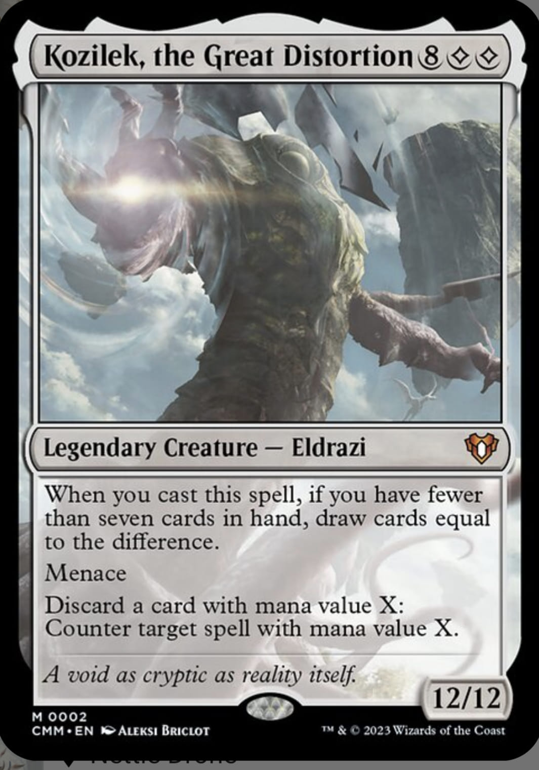 mtg eldrazi card draw Unfathomable Truths [Modern Horizons 3] block) closed.class Eldrazi Ravager