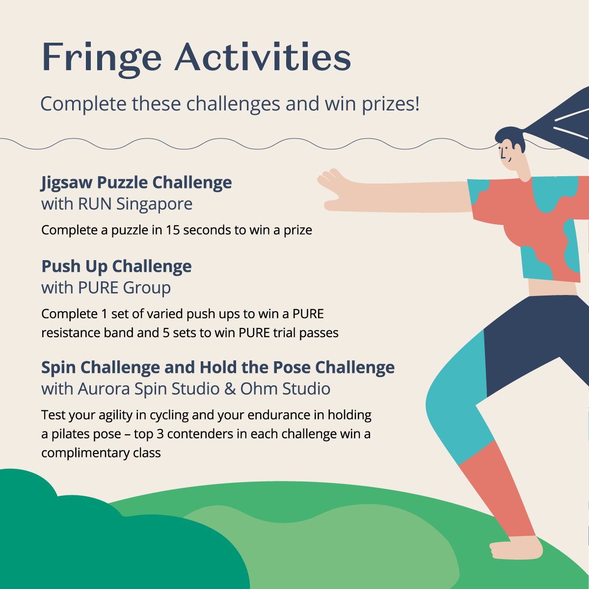 The #WavesOfWellness Fiesta features... - Marina Central SG