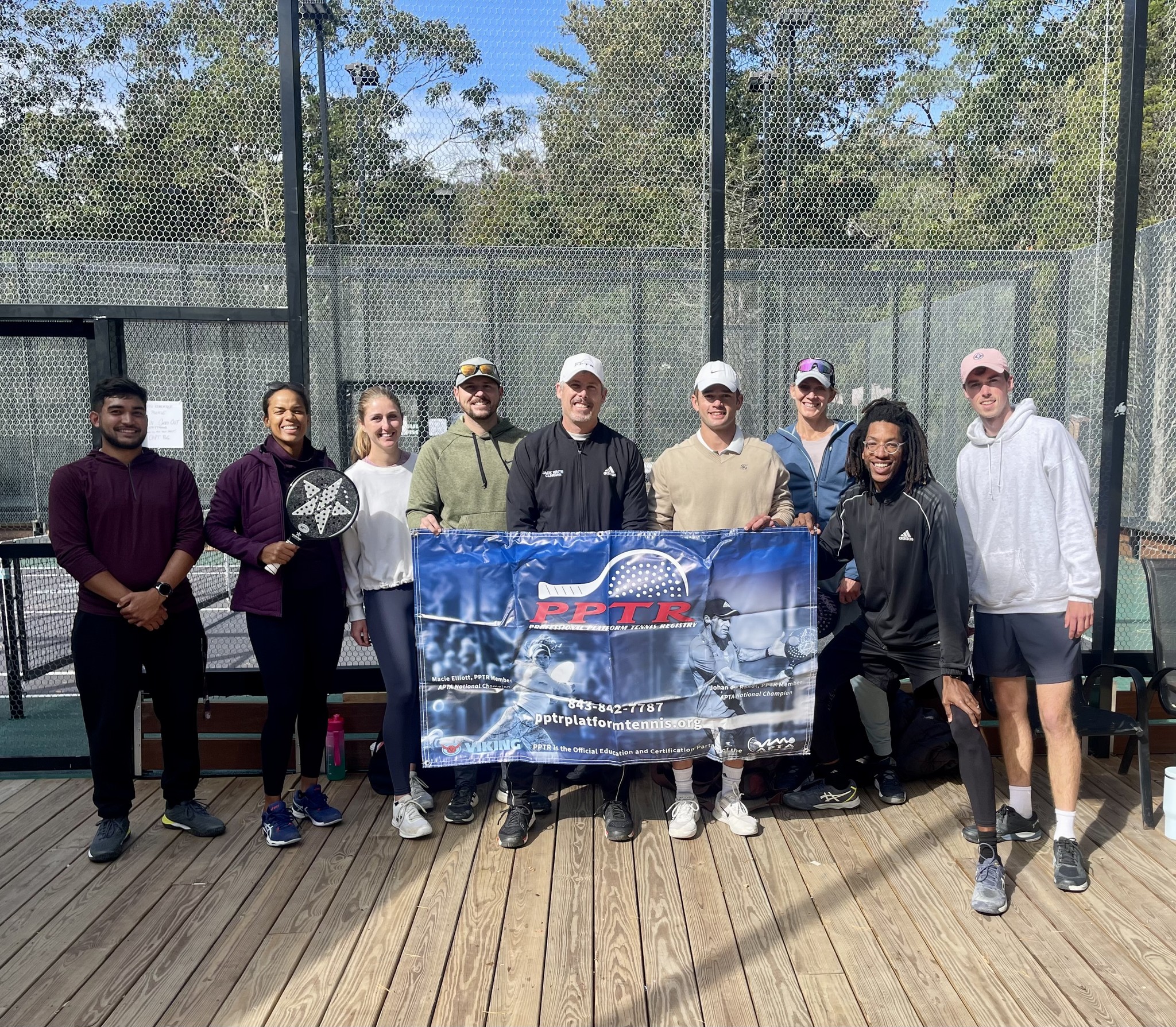 PPTR - This great looking group just got their platform tennis ...