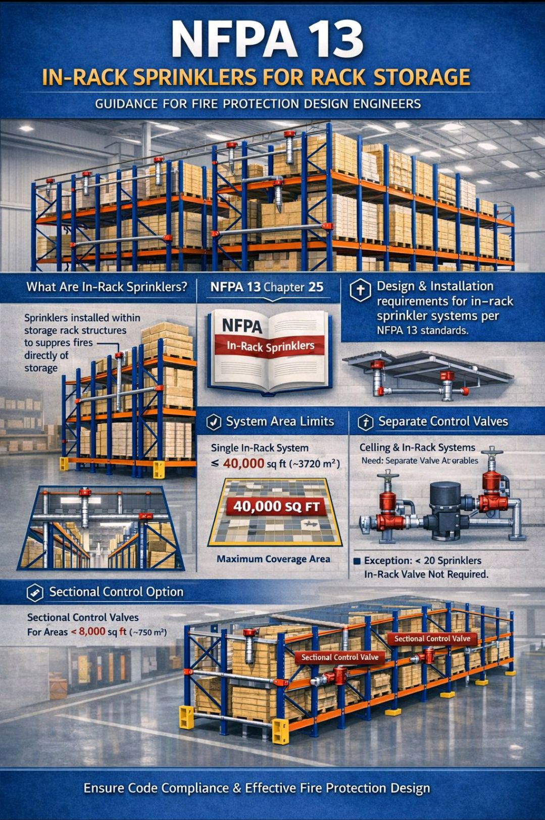 Fire-fighting - NFPA 13 In-Rack Sprinklers for Rack Storage: What are ...