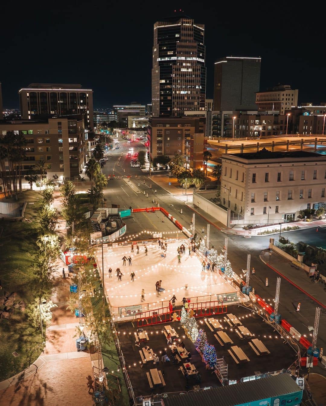 Visit Tucson - Ice rink in the desert. Happy holidays!...