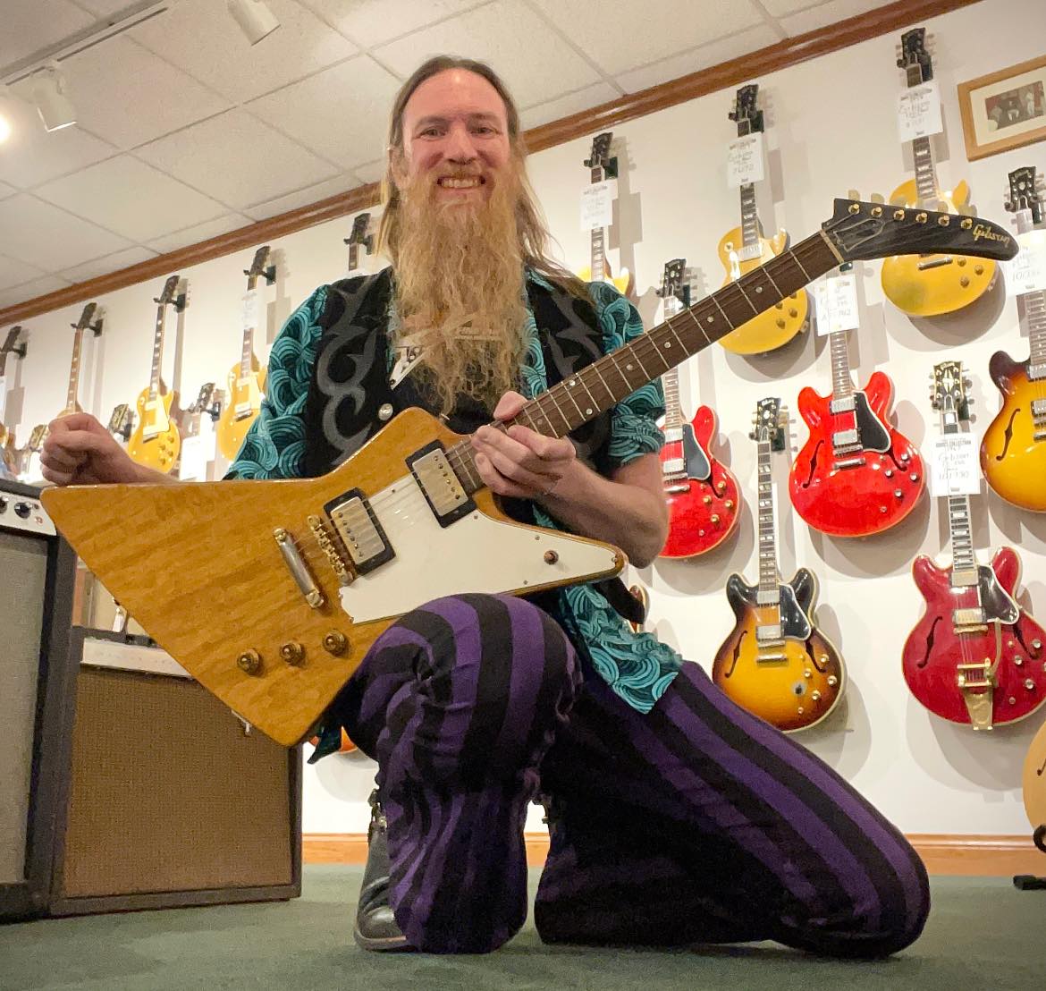 Another guest guitar for our summer tour. Eric Clapton's 1958
