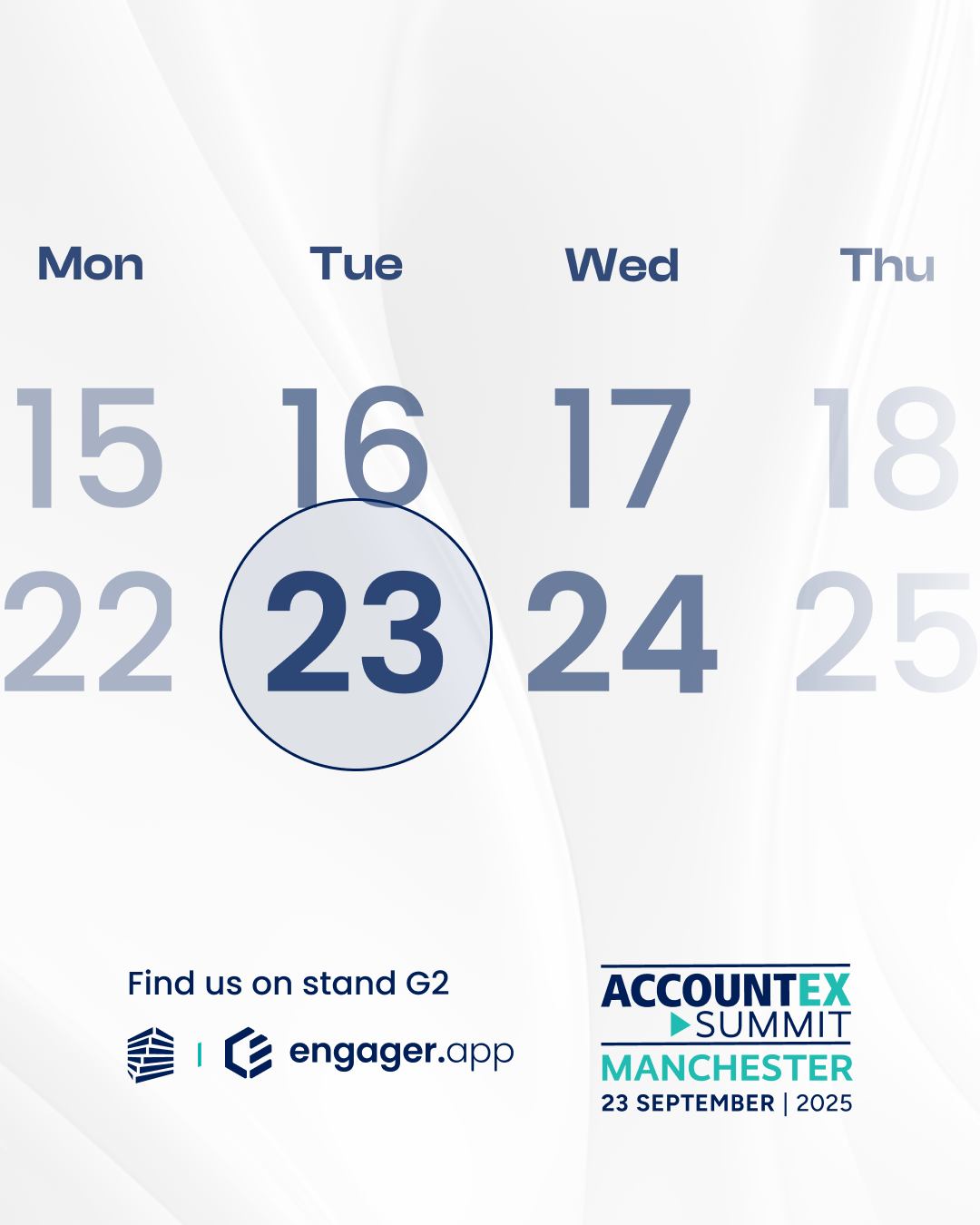 Engager.app - Mark your calendars! We’re heading to Accountex ...