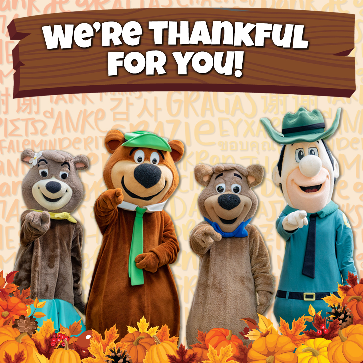 Yogi - We are grateful for our guests and would like to thank you all ...