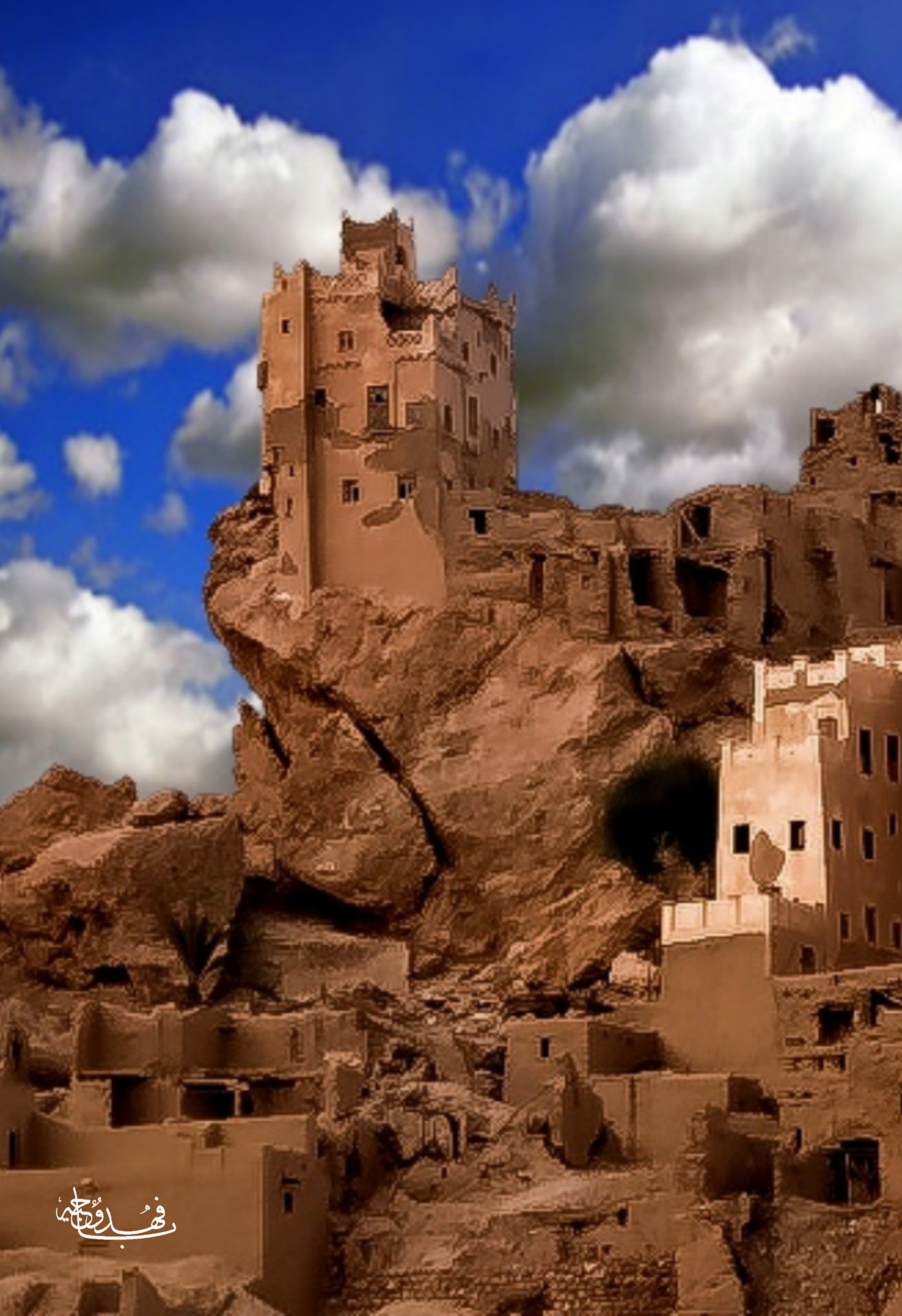 وادي دوعن وادي العسل والنخيل