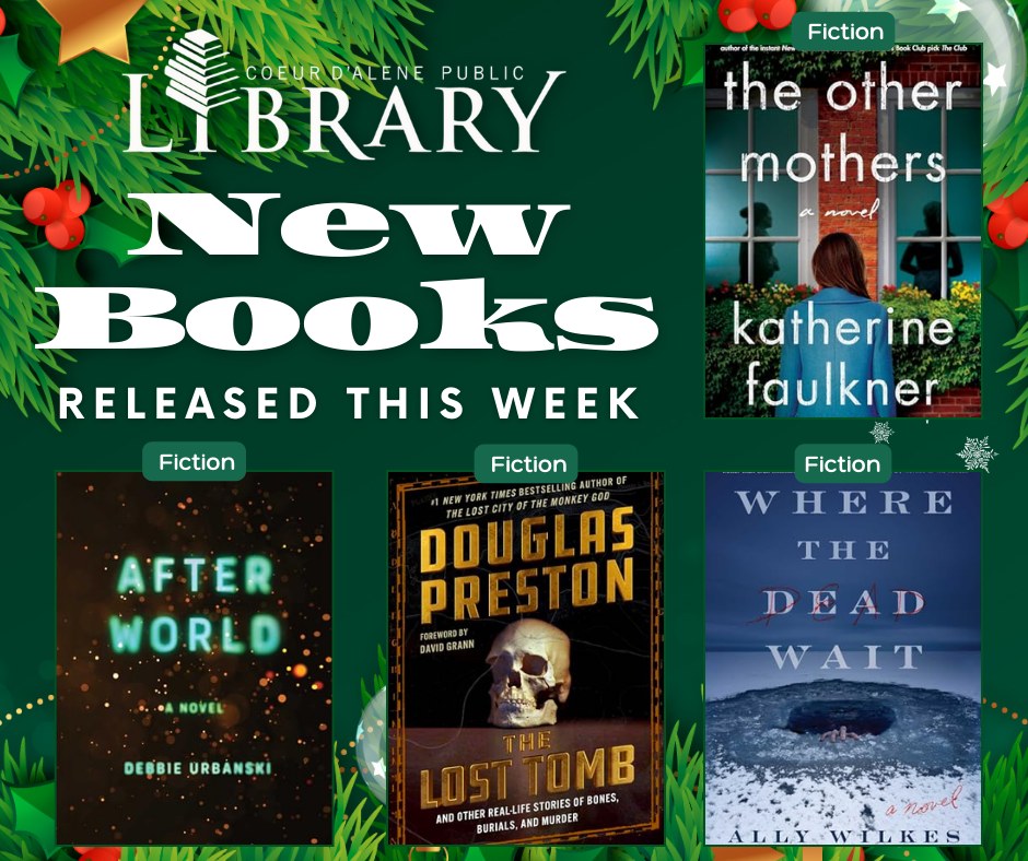 These books were released... - Coeur d'Alene Public Library