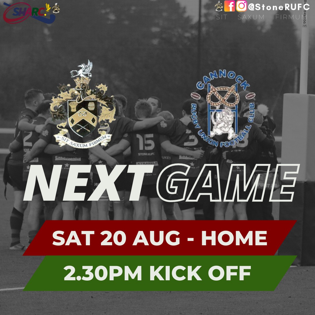 📣 FIXTURE 📣 .. This weekend we host... - Stone Rugby Club | Facebook