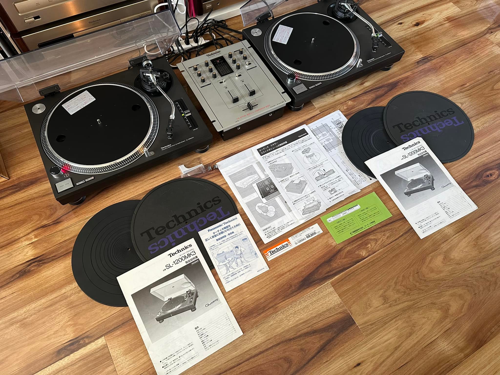Hi all, I have for sell set of two SL1200MK3 and mixer SH-DJ1200