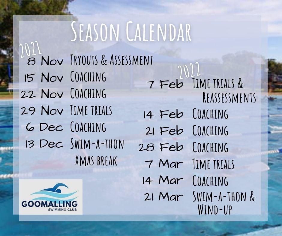 Our coaches are getting very... - Goomalling Swimming Club