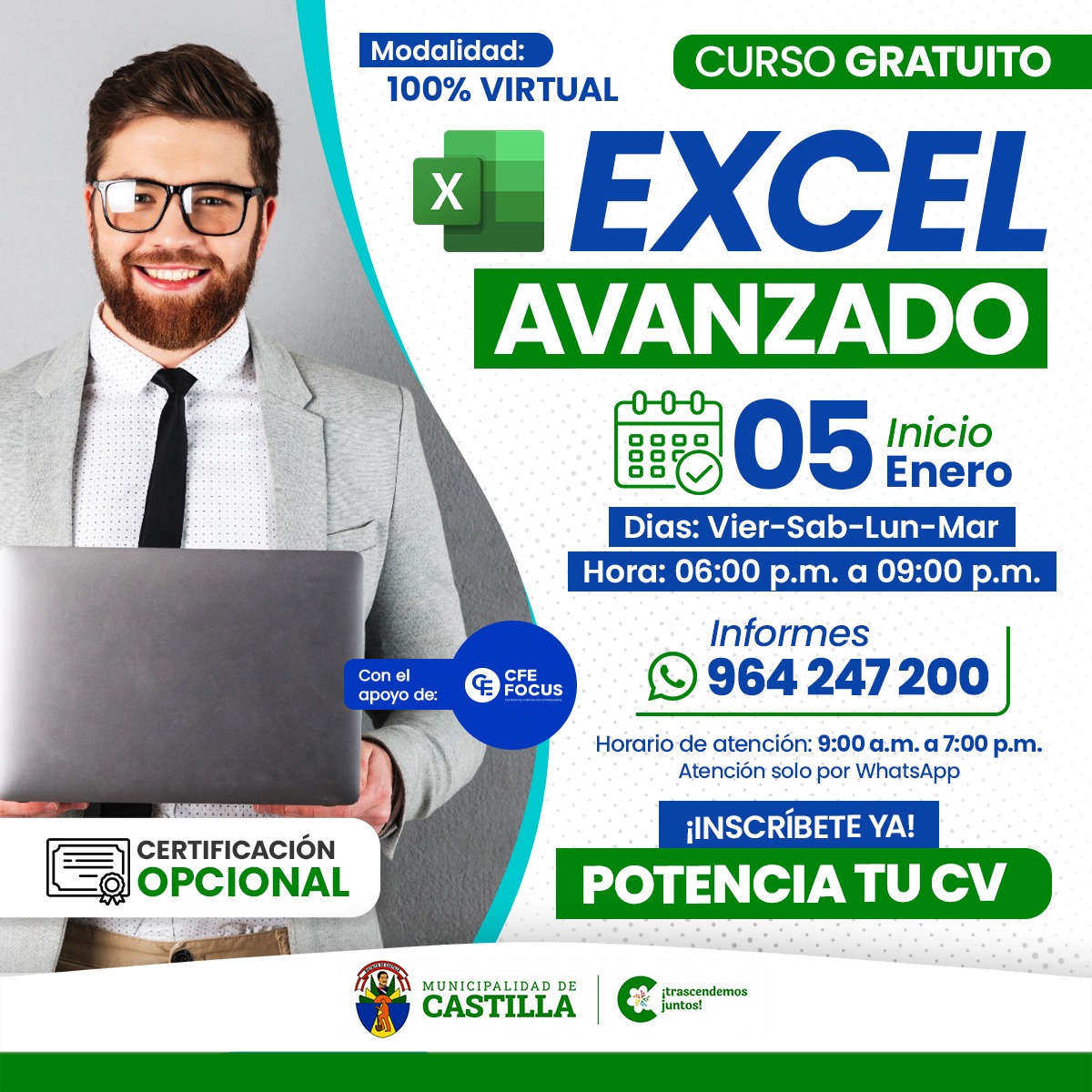 📚 Inscríbete... - Municipalidad Distrital de Castilla - Piura | Facebook