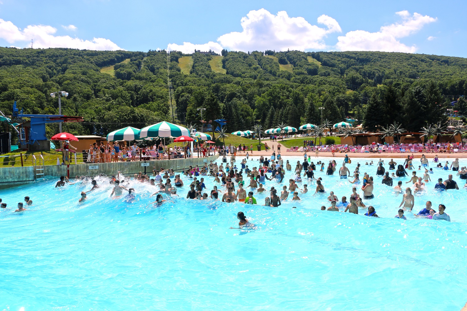 Camel's back park water slide history