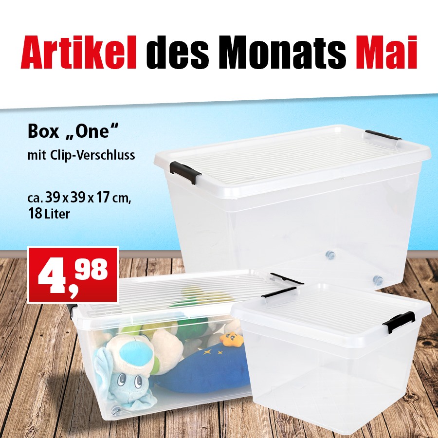 Verstauen, Verschließen, Stapeln. Verschafft Euch Stauraum für Euer Eigenheim mit den One-Boxen in Eurem Thomas Philipps Märkten. 👉 https://www.thomas-philipps.de/de/Stores Ob euer Markt wie gewohnt
