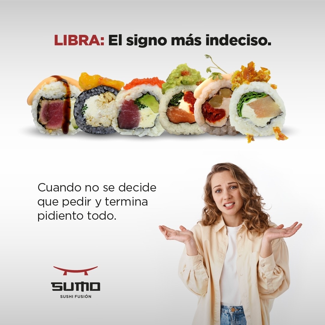 Sumo Sushi San Rafael - Conociendo a LIBRA a través del SUSHI🤭🍣 Te ...