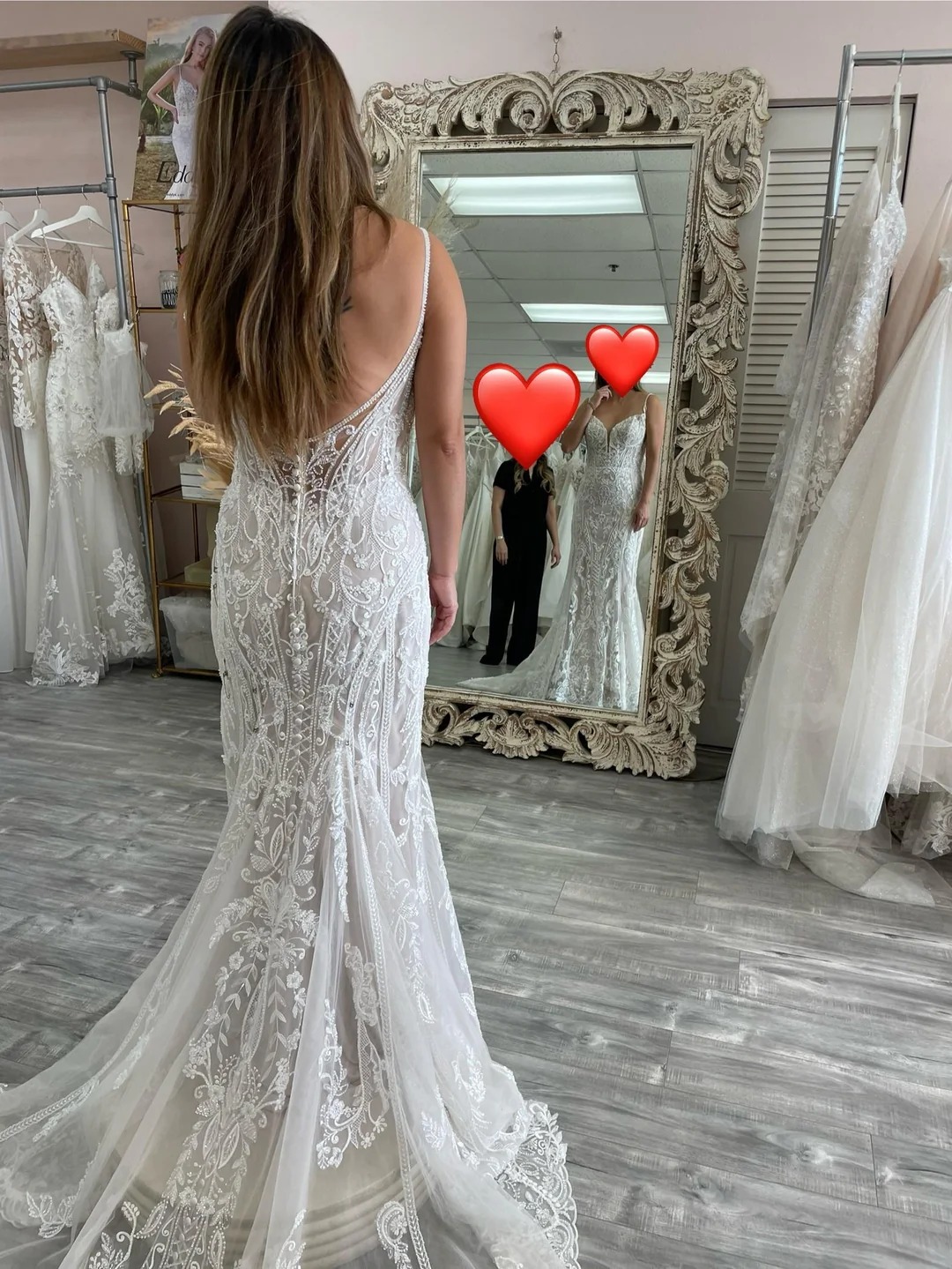 Would you wear a veil with a backless wedding dress?