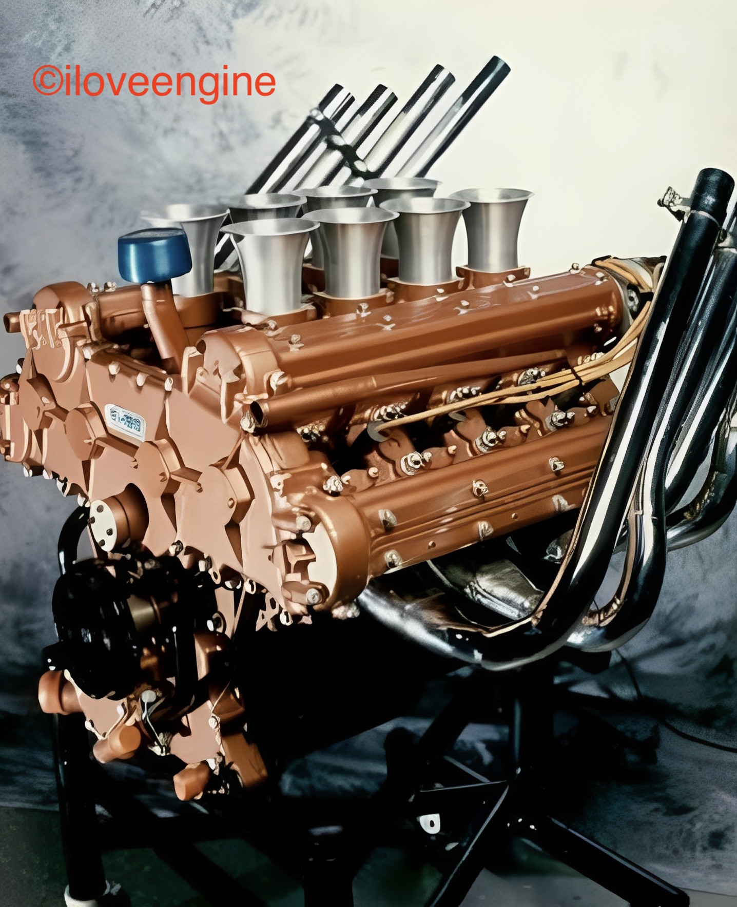 I Love - This Ford DOHC Indy V8 racing engine was a highly advanced ...
