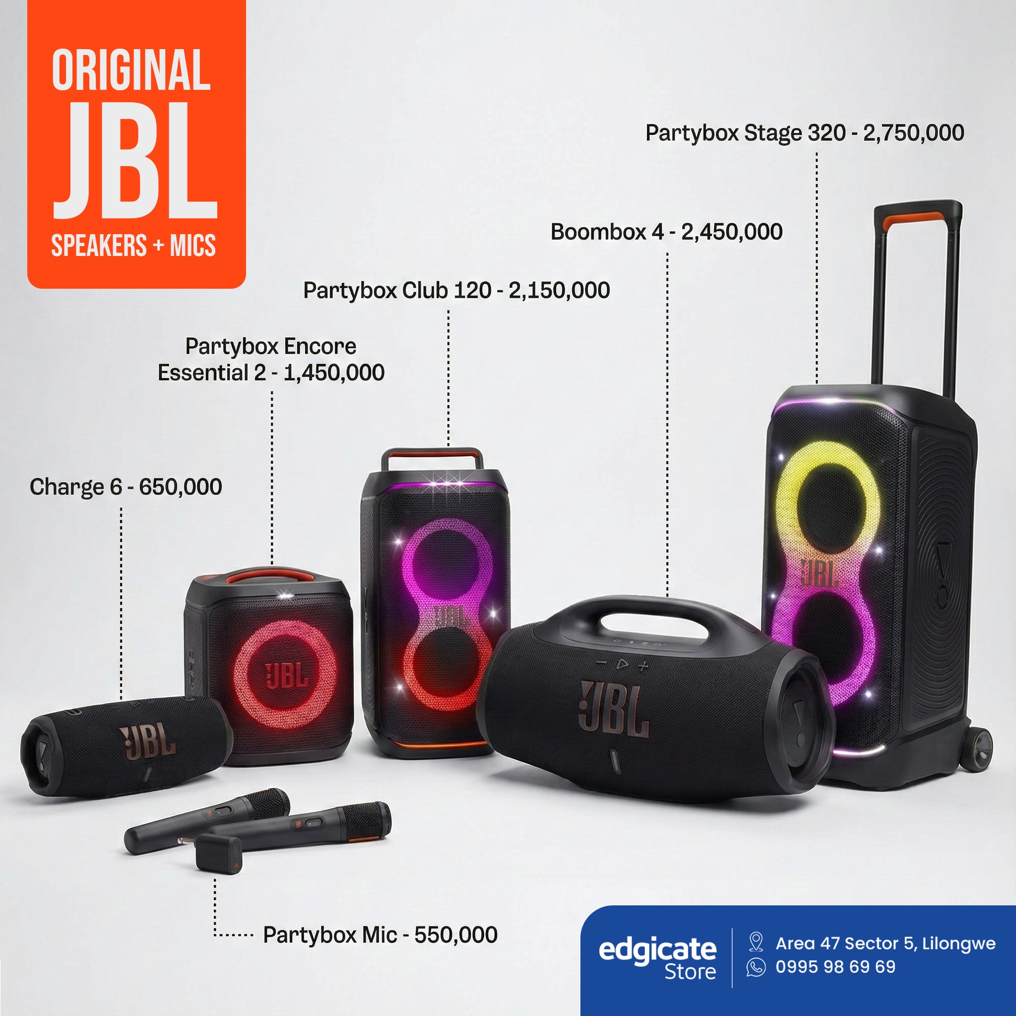 JBL PARTYBOX 110 @ksh69,500 VISIT US; 📍Mvita/Majengo branch