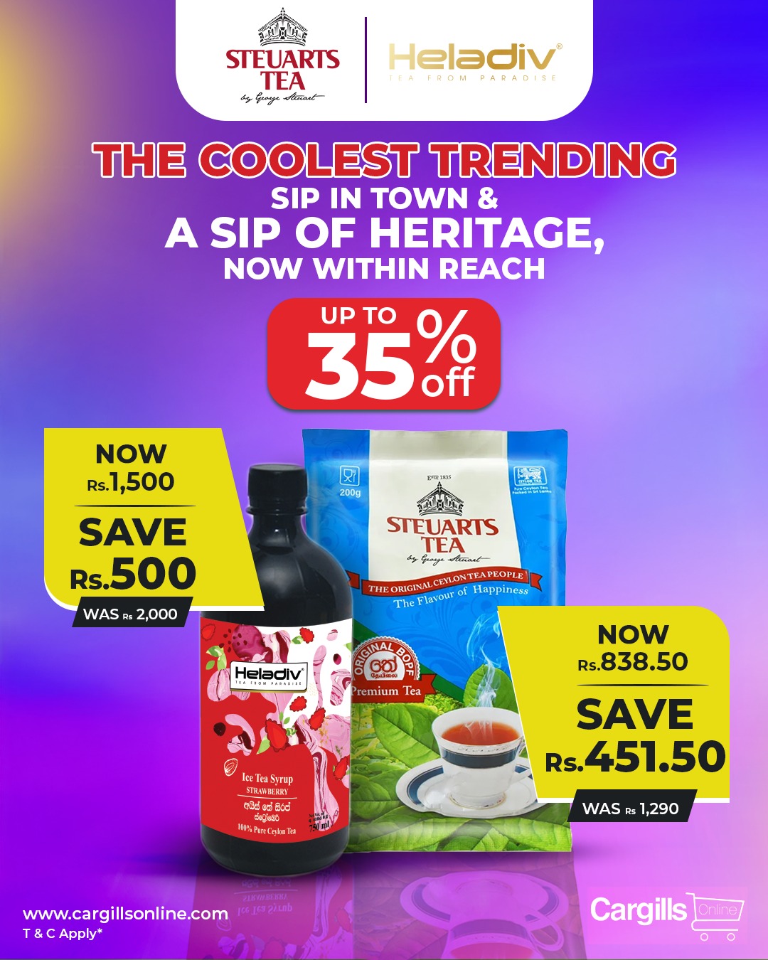 Steuarts Tea by George Steuart | Colombo