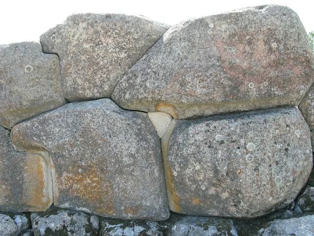 We - The polygonal wall at Alacahöyük in Turkey, dating to the Hittite ...