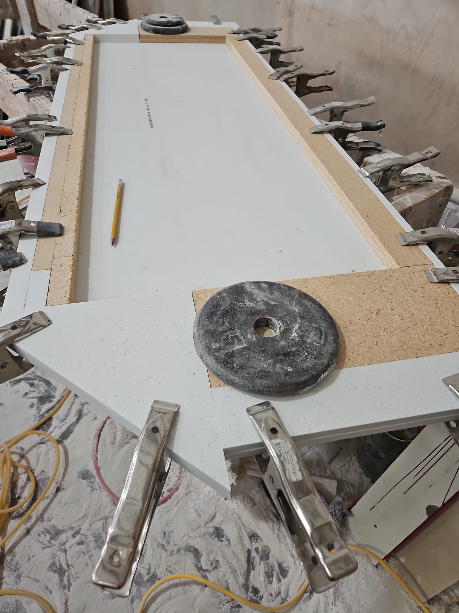 Solid surface countertops