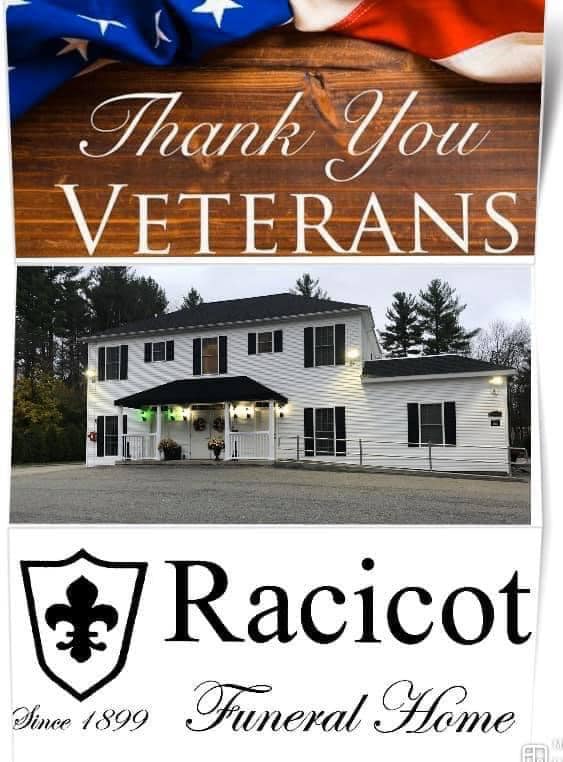 Racicot is a veteran... - Edgar J. Racicot Inc. Funeral Home | Facebook