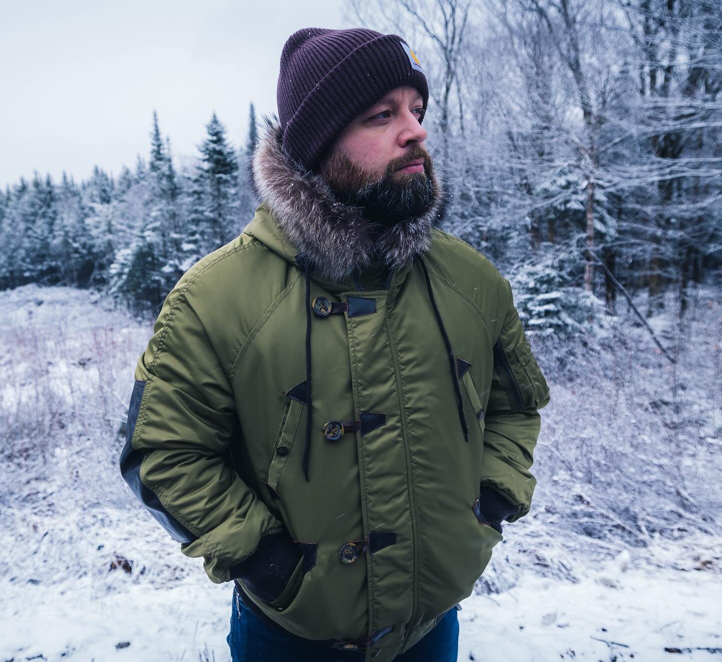 Our newest limited edition snorkel parka is exclusively available 