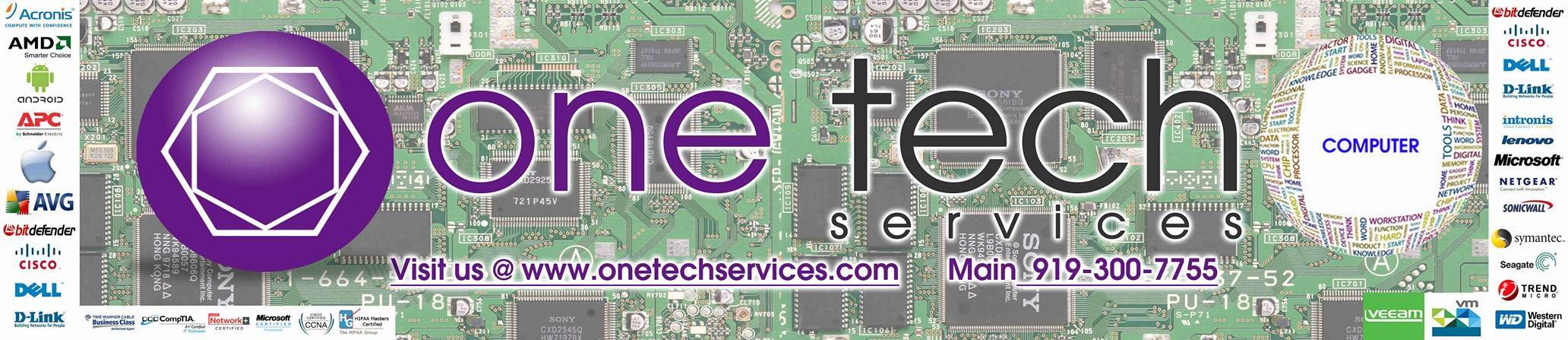 One tech Services/ Computer | Raleigh NC